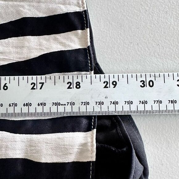 Zara‎ Zebra Print Wrap Around Romper Mini Dress Womens M Black Cream Boho - Picture 14 of 14